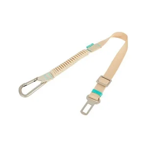 Cinto de Segurança Freedog Bege 55/68cm para Cães