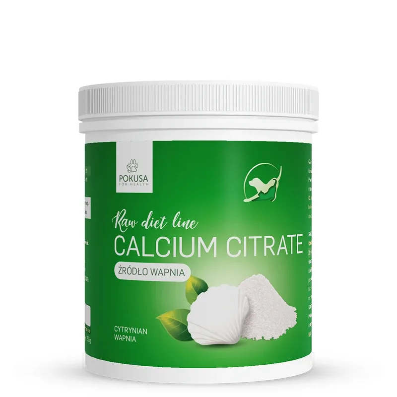 Citrato de C谩lcio para C茫es e Gatos 鈥?Suplemento Altamente Absorv铆vel 鈥?Ideal para BARF e Dietas de Elimina莽茫o 鈥?RawDietLine