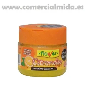 CITRONELA GEL FLOWER 125g repelente para mosquitos