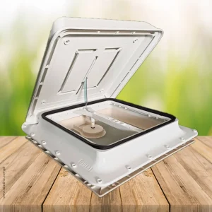 Claraboia Fiamma Vent 40 de 40×40 cm (Branca)