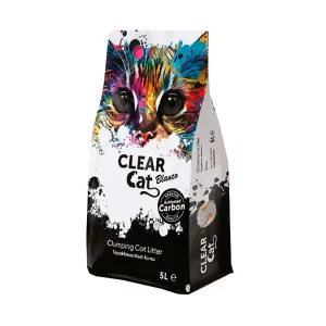 CLEAR CAT BLANCO – AREIA CARVÃO ATIVADO 10 LT