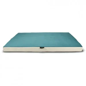 Colchão Luxury Milano Petrol para cães – Christopher – Cor do Produto: Azul petróleo/Pérola | Medidas: 110 x 65 cm