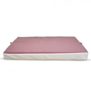 Colchão Luxury Milano Rose para cães – Christopher – Cor do Produto: Rosa velho/Pérola | Medidas: 89 x 56 cm