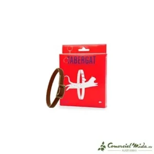 Coleira antiparasitária DFV Tabergat para prevenção de pulgas para gatos