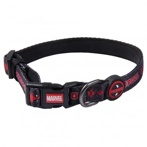 Coleira Deadpool para cão – Marvel – Tamanho: XXS/XS
