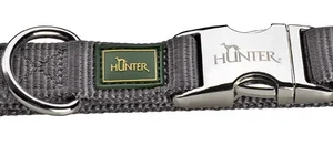 Coleira Hunter Alu-Strong Cinzento