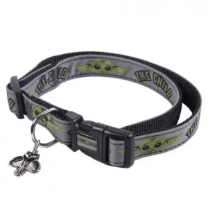 Coleira Mandalorian para cão – Star Wars – Tamanho: XXS/XS