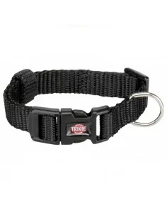 Coleira para Cão Premium (Xxs-Xs) 15-25 Cm / 10 Mm (Preto)