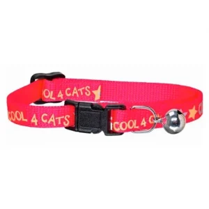 Coleira para gato – CoolCats – Cor do Produto: Rosa