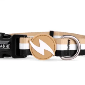 COLEIRA STRIPES³ BROWN & BLACK