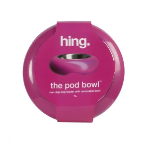 Comedouro 1L Rosa – Hing
