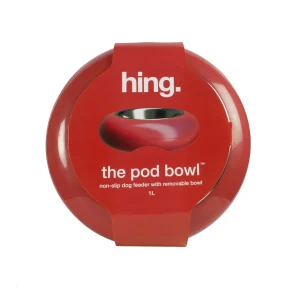Comedouro 1L Vermelho – Hing