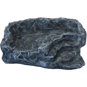 Comedouro/bebedouro terraced dish grey – KOMODO