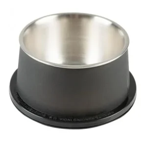 Comedouro em inox Matte Fix Conic – Duvo Plus – Quantidade: 600 ml