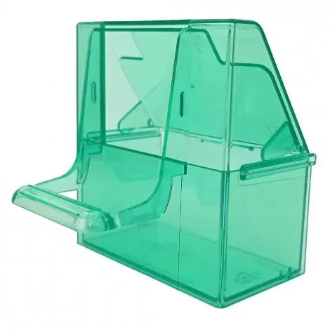Comedouro gaveta para aves – IDIA RP – Cor do Produto: Verde