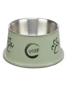 Comedouro para Cães 'Orelhas Grandes' (inox/plástico)