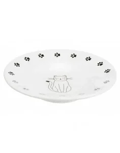Comedouro para Gatos de Raça Focinho Curto (Cerâmica)