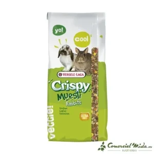 Comida de coelho crocante para coelhos muesly