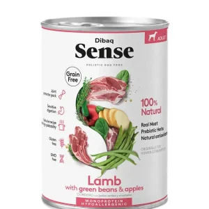 Comida húmida Dibaq Sense Grain Free Lamb 12 x 380 g