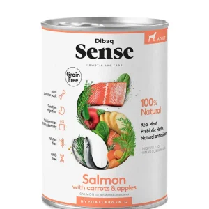 Comida húmida Dibaq Sense Grain Free Salmon 12 x 380 g