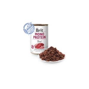 Comida húmida para cães Brit Care Dog Mono Protein Beef Lata – 6 x 400 g