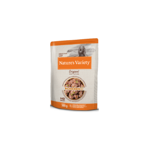 Comida húmida para cães Natures Variety Dog Original No Grain Med Max Frango Paté – Saquetas – 8 x 300 g