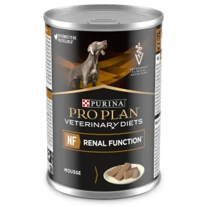 Comida húmida para cães Purina Pro Plan PVD Canine NF – Renal Function Mousse Lata 12 x 400 g