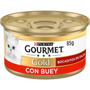 Comida Húmida para Gato Adulto Pedacinhos em Molho Vaca Gourmet