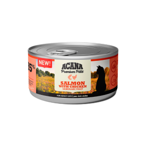 Comida húmida para gatos Acana Cat Premium Paté Salmon & Chicken Wet Lata 6 x 85 g