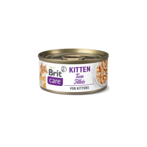 Comida húmida para gatos Brit Care Cat Tuna Fillets for Kittens Lata – 6 x 70 g