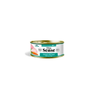 Comida húmida para gatos Dibaq Sense Cat Grain Free POLLO con PATO 12 x 70 g
