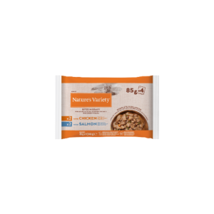 Comida húmida para gatos Natures Variety Cat Pedaços em Molho Multipack – Saquetas – 4 x 85 g