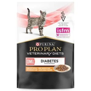 Comida húmida para gatos Purina Pro Plan PVD Feline DM – Diabetes Management Saqueta 10 x 85 g