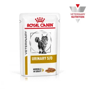 Comida húmida para gatos Royal Canin Vet Urinary S/O Feline in Gravy Wet (Saqueta) 12 x 85 g