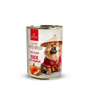 Comida H煤mida para C茫o com Pato e Ab贸bora 鈥?World Flavors Asia 鈥?Nutri World