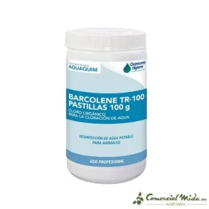 Comprimidos de cloração de água Barcolene TR-100