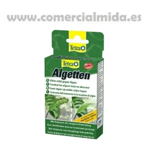Comprimidos TETRA ALGETTEN para prevenção e eliminação de algas em aquários (12 unidades)