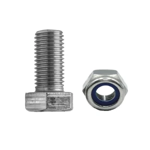 Conjunto de Parafuso e Porca para Roda Jockey M10x30
