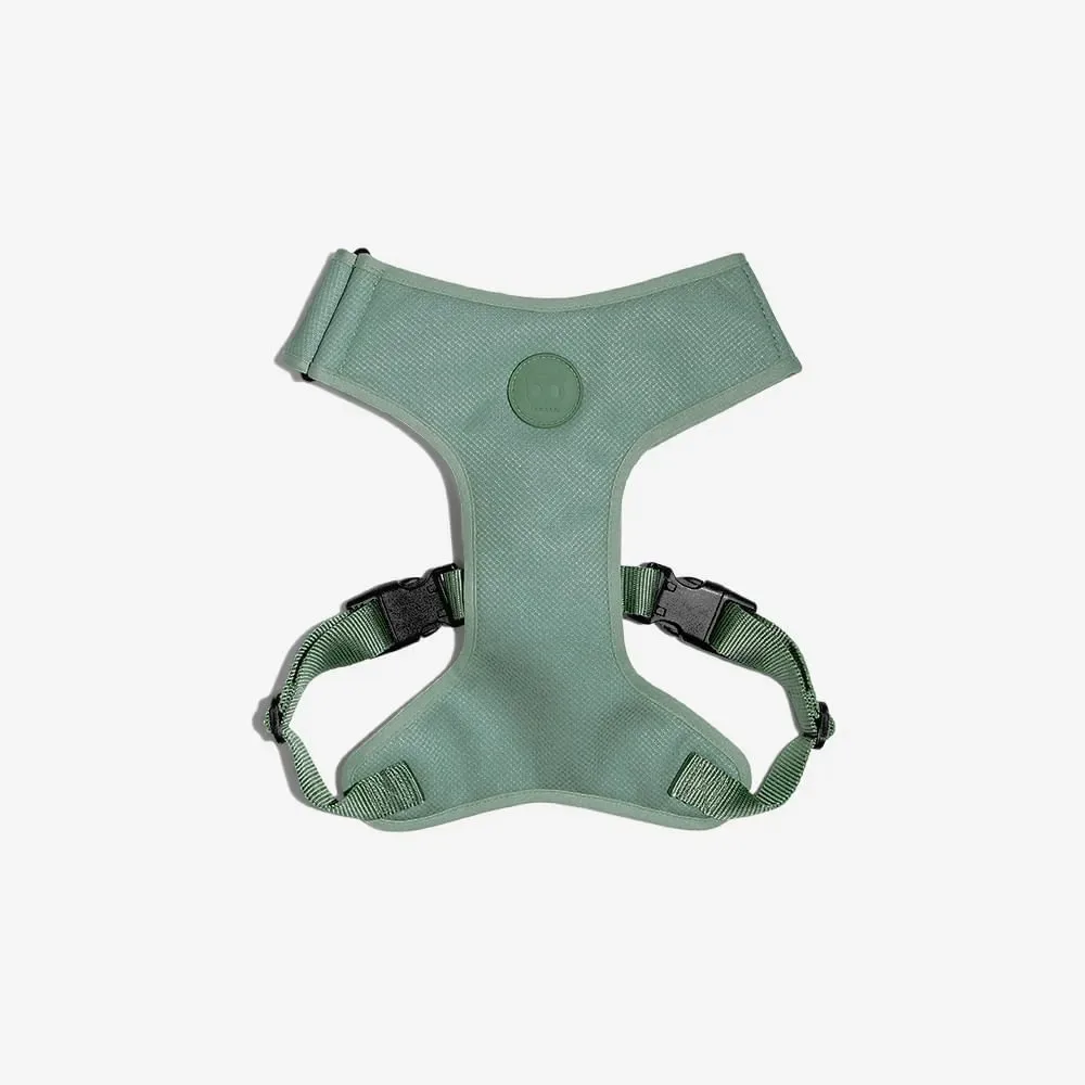 Conjunto Peitoral Ajustável + Trela Army Green Zee.Dog