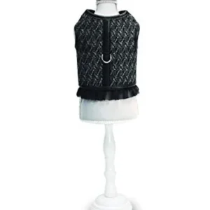 Conjunto Peitoral + Trela Posh Croci