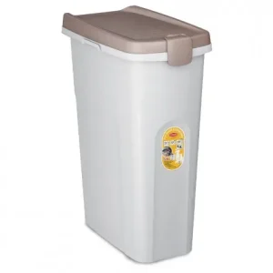Contentor para ração – Stefanplast – Cor do Produto: Branco | Capacidade: 40 L