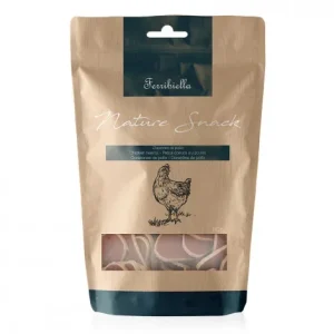 Corações de frango para cães – Ferribiella – Quantidade: 80 g