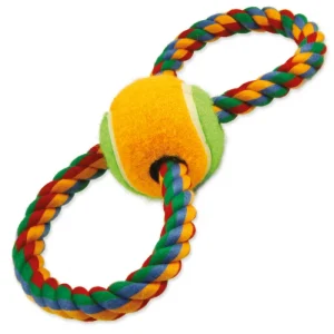 Corda em 8 com bola ténis