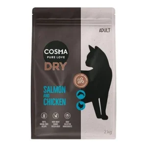 Cosma Air-Dried com salmão e frango