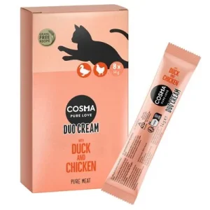 Cosma DUO Cream 8 x 14 g snacks para gatos
