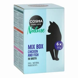 Cosma Nature 18 x 50 g em saquetas - Pack económico