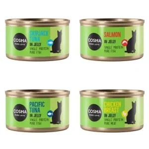 Cosma Original em gelatina 24 x 85 g - Pack económico