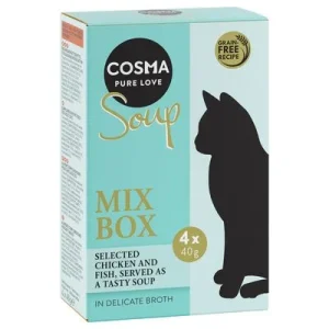 Cosma Soup 4 x 40 g - Pack de degustação misto
