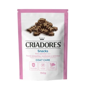 Criadores Adult Coat Care Biscoitos com krill para cães