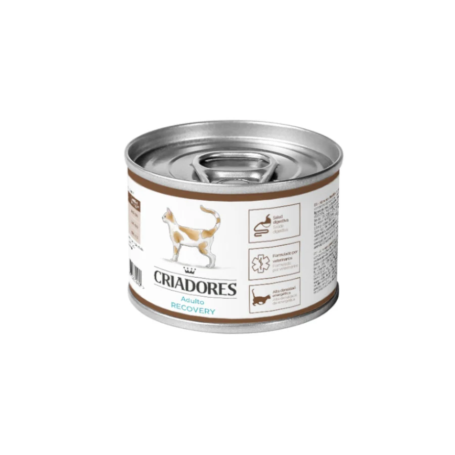 Criadores Adult Recovery Salmão e Fígado lata para gatos